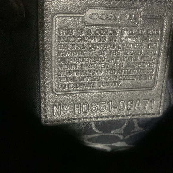 Authentic Coach Purse!!!!! - Picture 7 of 9
